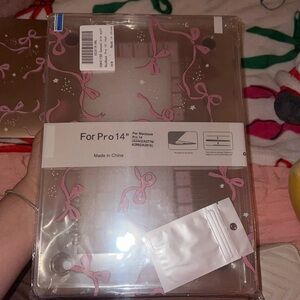 Coquette Cute bow case for MacBook Pro 14!💕